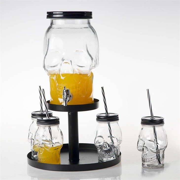 Multi-specification Glass Juice Beverage Dispenser