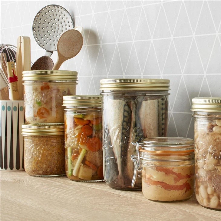 32 OZ Wide Mouth Mason Storage Jar