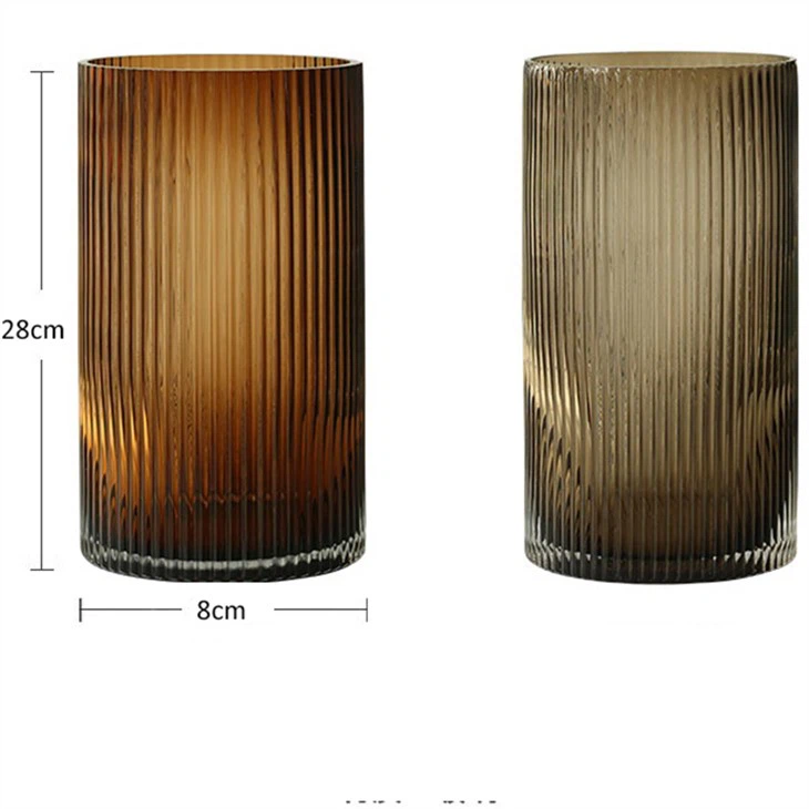 Vertical Glass Vase